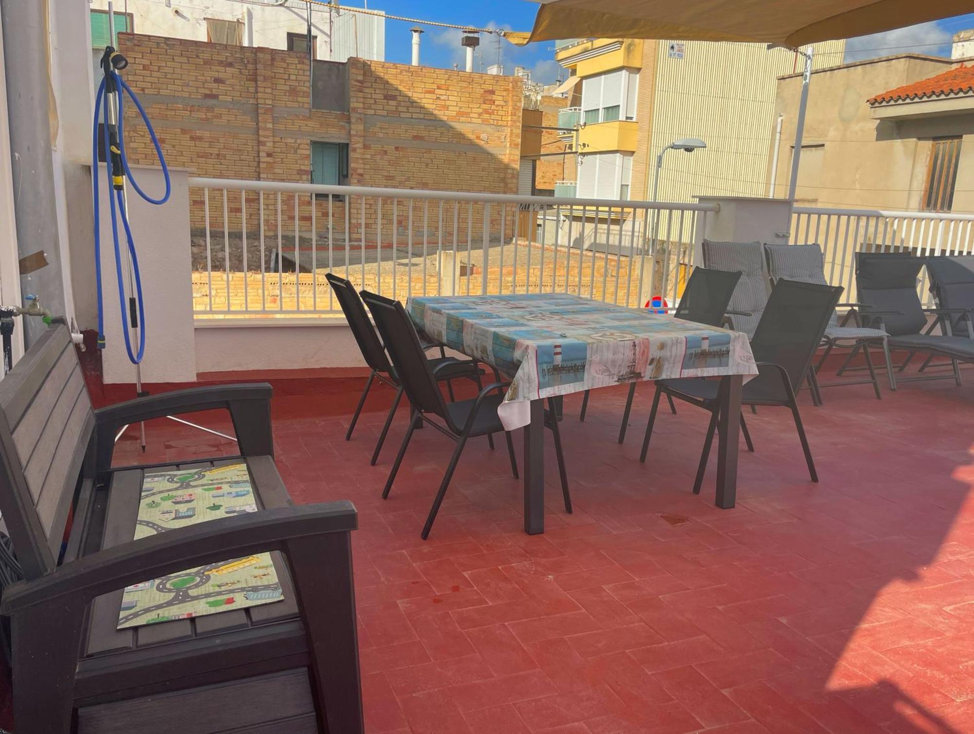 Lleida 25, casa de poble amb àmplia terrassa Vila Sant Carlos de la Ràpita Exterior foto